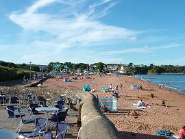 Goodrington beach and park