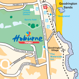 Map of the local area